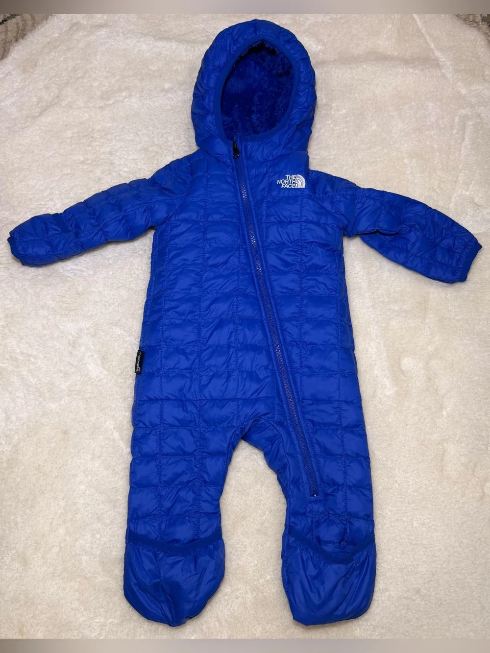 THE NORTH FACE THERMOBALL ECO INSULATED BUNTING INFANTS SNOWSUIT 6-12 Months